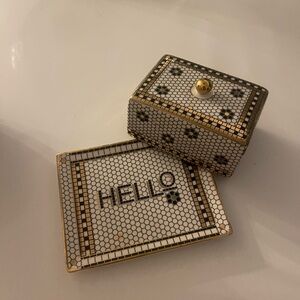 Anthropologie Butter Dish